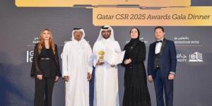 QNB receives “Best CSR Initiative in the Banking and Financial Sector” Award