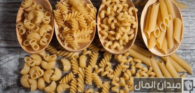 أسماء أنواع المكرونات
