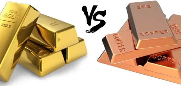 كيف أعرف الذهب من النحاس في المنزل