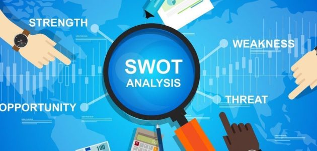 نقاط القوة والضعف والفرص والتهديدات التي قد تتعرض لها شركتك