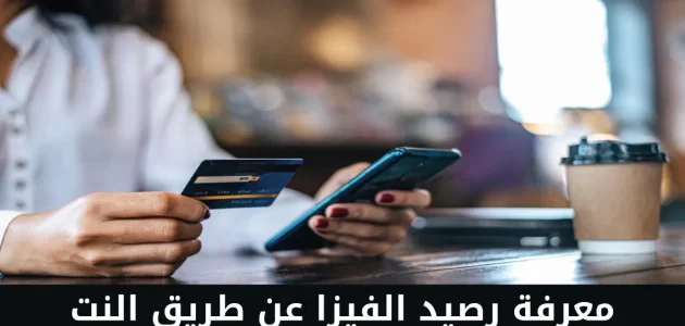 معرفة رصيد الفيزا عن طريق النت
