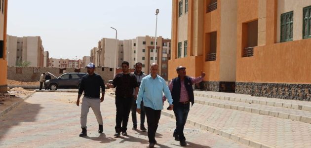 مسئولو المدن الجديدة في جولات موسعة لمتابعة مشروعات رفع الكفاءة والتطوير والنظافة
