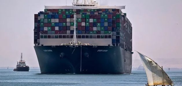 انخفاض إيرادات قناة السويس 575.1 مليون دولار خلال أبريل