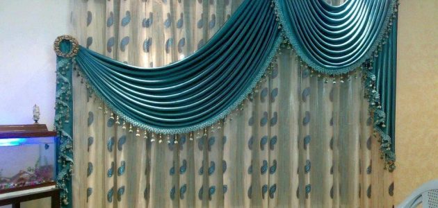 طريقة عمل الستائر والبراقع