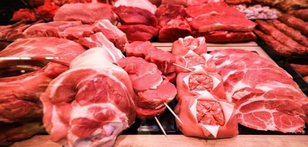 بيع اللحوم المجمدة بالجملة