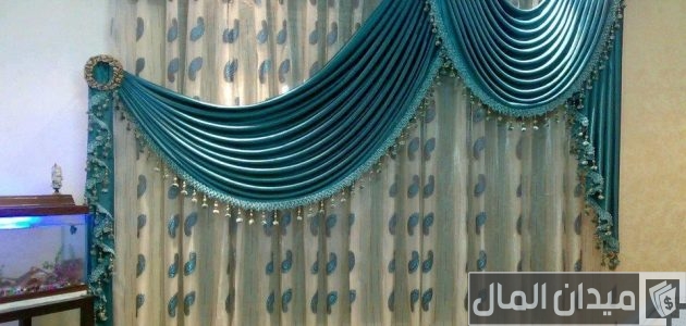 طريقة تفصيل الستائر بالصور