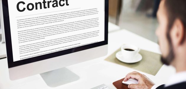 عقد عمل إلكتروني