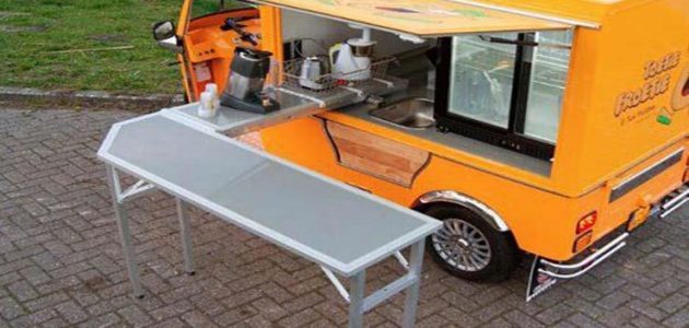 مشروع عربة طعام متنقلة
