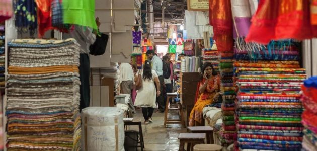 أسواق الجملة في مومباي الهند