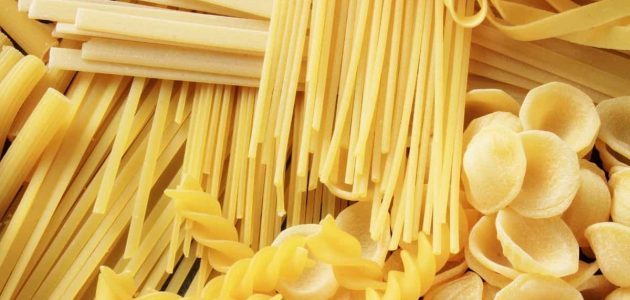 أنواع المكرونة الإيطالية وأسمائها