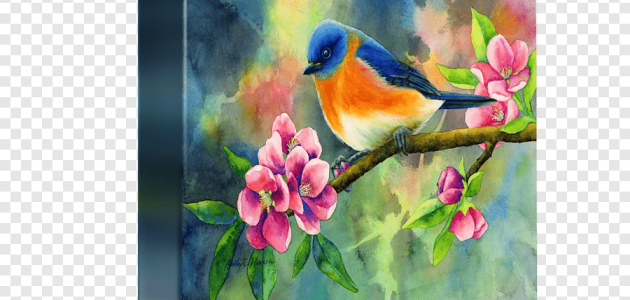 الرسم بالألوان الزيتية على القماش