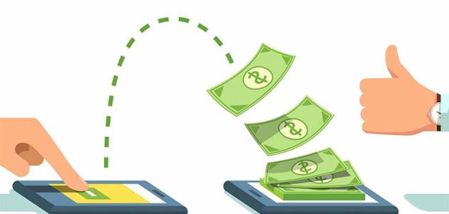 تحويل مبلغ من حساب إلى حساب