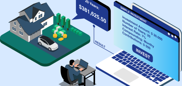 حاسبة العائد على الاستثمار