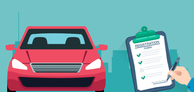 مخالفة انتهاء ملكية السيارة في عجمان