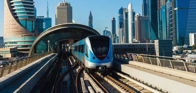 أسماء محطات مترو دبي الخط الأخضر