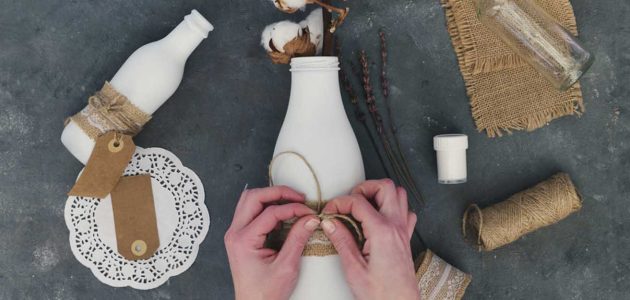 أشغال يدوية منزلية بسيطة