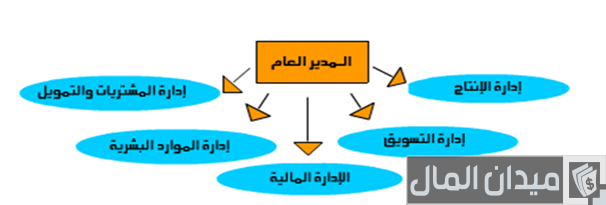 خطوات عمل الخريطة التنظيمية