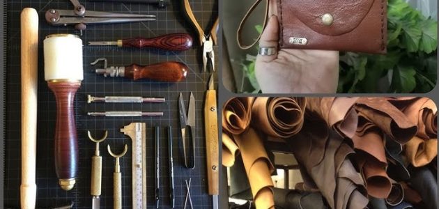 أدوات صناعة المنتجات الجلدية