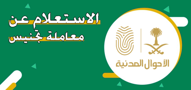 استعلام عن معاملة تجنيس