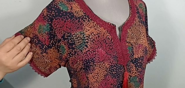 خياطة وتفصيل فساتين بيت صيفية