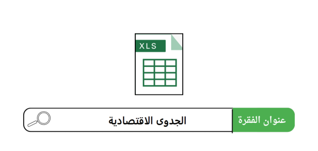دراسة جدوى جاهزة excel