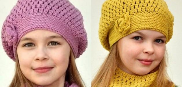 عمل طاقية كروشية