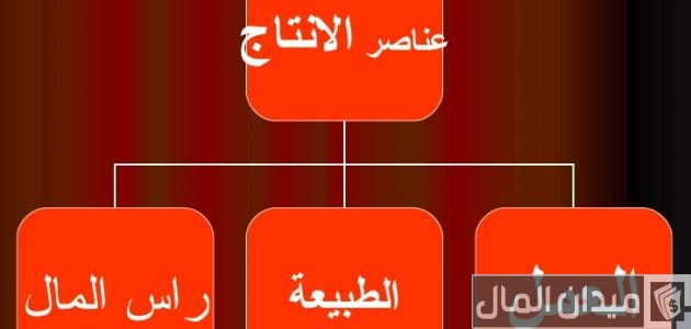 عناصر الإنتاج في الاقتصاد