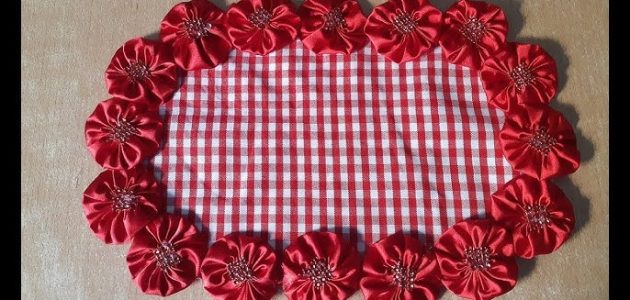 مجموعة أعمال يدوية بسيطة بالقماش