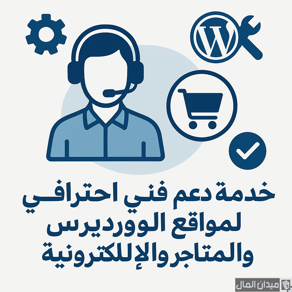 خدمة دعم فني متخصص متكامل لمواقع الووردبريس والمتاجر الإلكترونية 2025